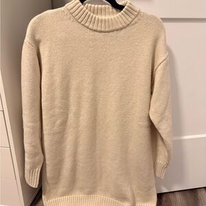 H&M Cream Sweater Dress